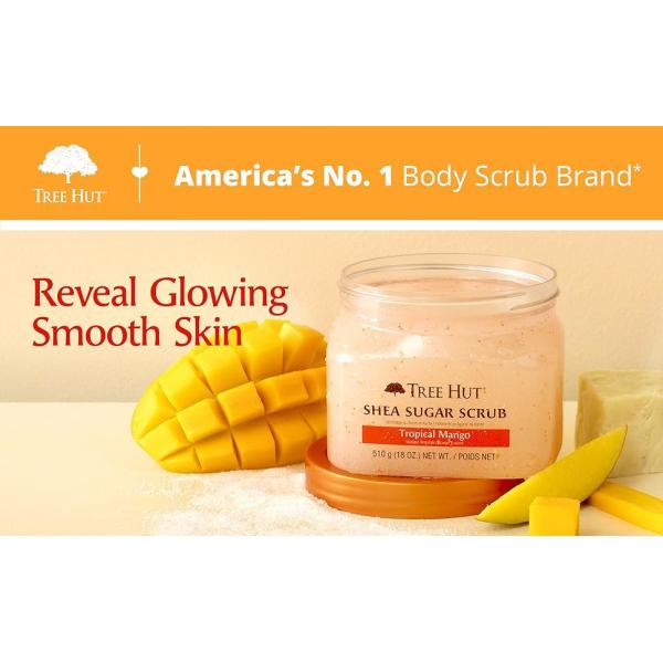 Tree Hut Shea Sugar Scrub Tropical Mango product image