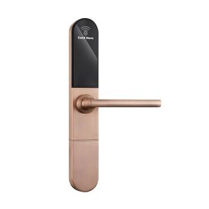 Digital Smart Card Hotel Lock Residential Front Door Combination 5-40mA