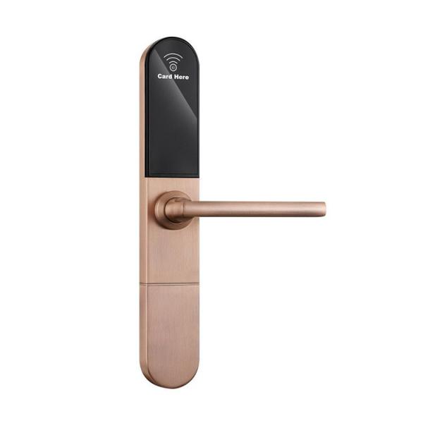 Black Deadbolt Remote Control Front Door Lock Airbnb WiFi Bluetooth APP Manage