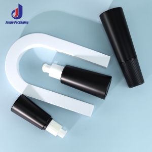 100ml 120ml Black Cosmetic Packing Bottle 50g Plastic Lotion Containers With