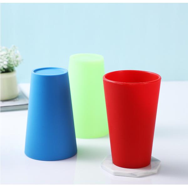 480ml 16 OZ BPA Free Silicone Durable Pint Beer Drinking Cup Ideal for Promotion Gift