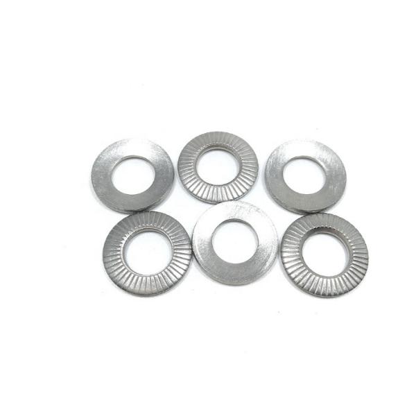 Buy NFE25511 Wedge Lock M15 Phosphate Knurling Serrated Conical Washer at wholesale prices