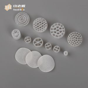 PE38 PE Plastic Material FDA Audit 800m2/m3 Mbbr Biofilter Carrier