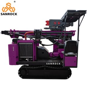 Solar Ground Pile Driver Equipment Hydraulic Screw Pile Driving Rig