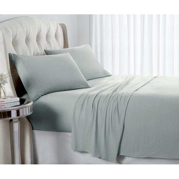 Buy Classic Microfiber Bed Sheet Set in Custom Colors Prewashed microfiber at wholesale prices