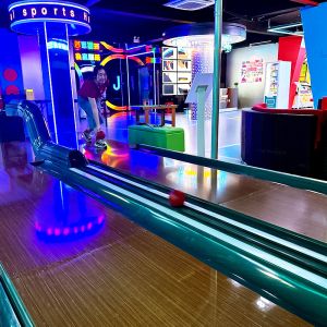 Professional Tenpin Bowling Machine Set with 2000 kg Weight 590X240X240 cm Size