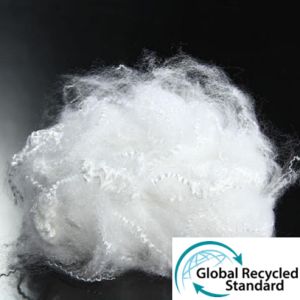 Buy cheap 0.8D Recycled Polyester Staple Fiber 51mm Silicon Micro Fiber from wholesalers