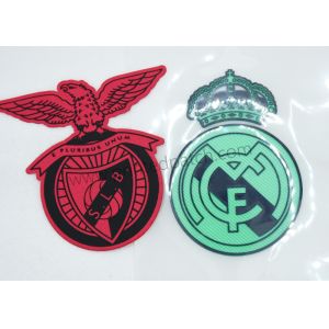 High Density 0.2mm 3D Twill Screen Printed Patches For Children Garments