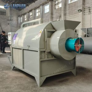Roller Drying Machine Industrial Agricultural Fields , Fruit Hulls , Crops Drum