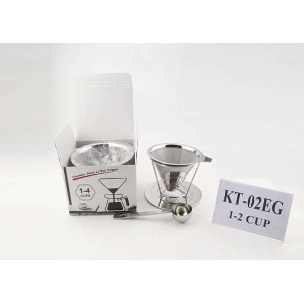 Bend Handle Coffee Maker Gift Set Removeable Rack For Pour Over Coffee