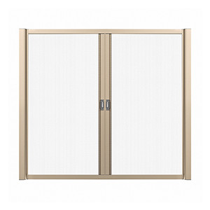 China 1.4mm Aluminum Frame Trackless Screen Door Anti-Insects on sale