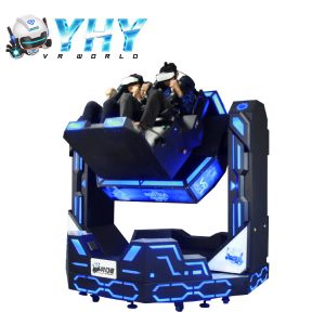 Quality 2 Seats 9D VR Simulator 1080 Degree Rotation Game Machines for sale