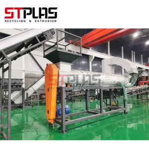 Automatic 2000kg/H CE PET Flakes Washing Machine