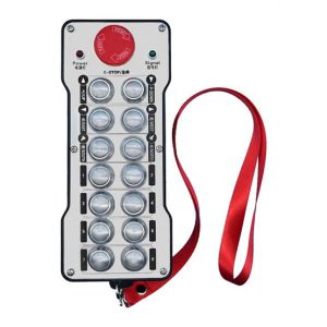 Waterproof Wireless Industrial 2000m Push Button Remote Control Double Speed