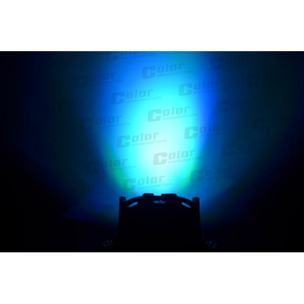 Color mixing 3Watt LED Par Can Lights for clubs low power consumption