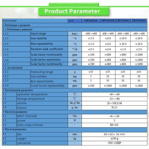 Lightweight UBTM200Y UNIVO Micromechanical Inertial Measurement Unit for