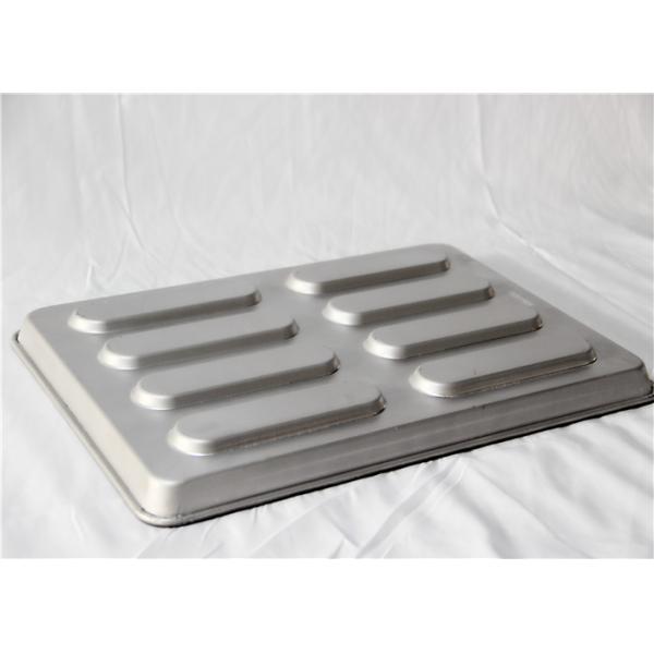 654x535x38mm PTFE Golden Hot Dog Bun Baking Pan