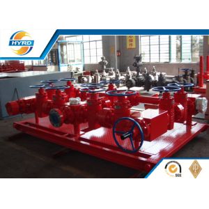 Onshore Drilling Well Control Equipment Hydraulic Drilling Choke Manifold
