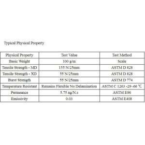 Thermal Insulation Adhesive Woven Building Sarking,Woven Cloth with Aluminum