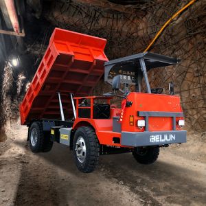 Wheel 73hp Diesel Engine Underground Articulated Truck Loading 5 Ton