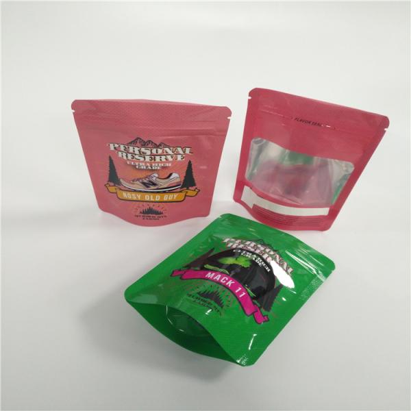 SGS Certificated Herbal Incense Packaging Smell Proof Edible Mylar Bags UV Printing