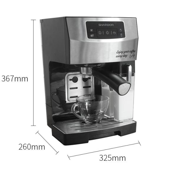 Automatic Espresso Coffee Machine With Milk Frother Professional Commercial