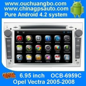 Ouchuangbo Audio DVD Navigation for Opel Vectra 2005-2008 with GPS iPod USB