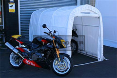 Buy 1.6m wide Mini Fabric Storage Sheds at wholesale prices