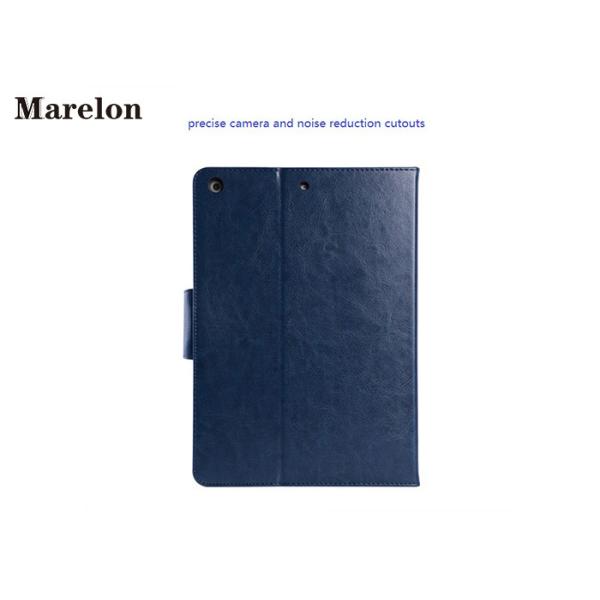 Rotatable PU Leather Ipad Air Case 2 Card Slots With Strong Magnet Buckle