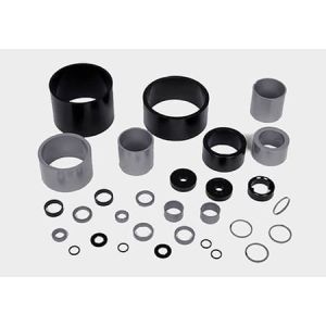 Black Sintered NdFeB Neodymium Magnet Epoxy Plated Multi Pole Bonded