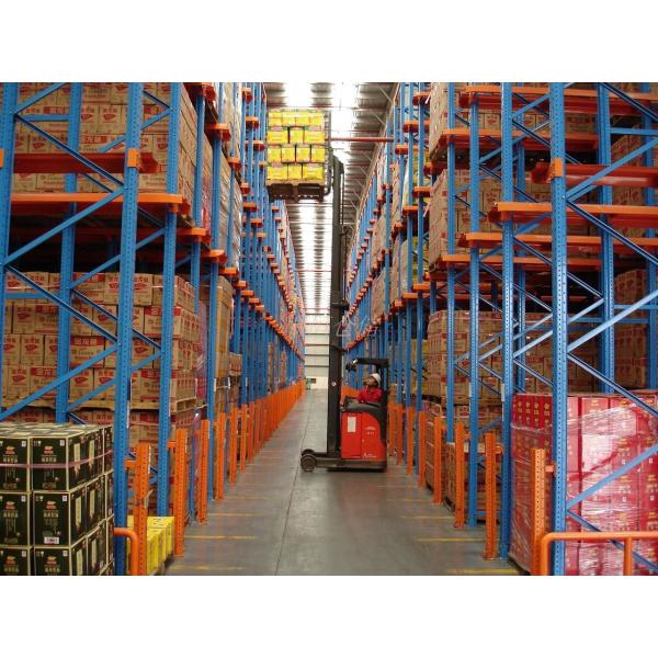 Storage Steel Drive In Pallet Racking System Heavy Duty Industrial Storage Equipment