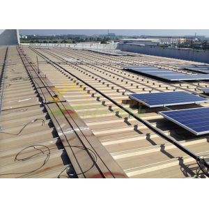 Pole Mount Radiant Solar Racking Open Field Installation With Long Using Life