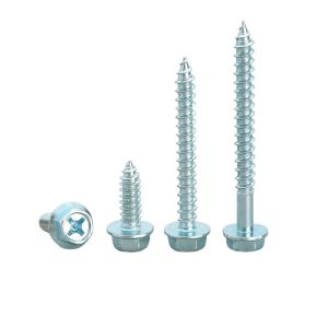 Quality HEX Head DIN6928 Tapping Screws Black Rust-Protected Anti-Loosening-Various Including Titanium Stainless Steel Nickel Inch Metric for sale