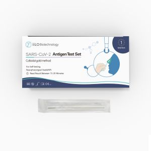 Quality iiLO SARS-CoV-2 Rapid Antigen Swab Test Kit Self Test CE2934 for sale
