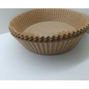 50 Pcs 6.3 Inch Air Fryer Disposable Paper Liner Kitchen Baking Mats