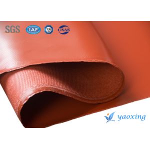 Thickness 0.30mm Silicone Coated Fiberglass Fabric