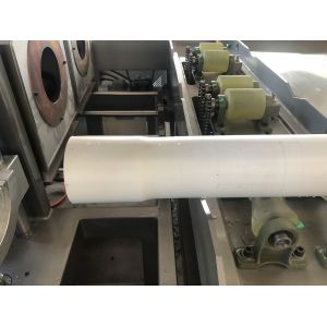 UPVC Pipe Rectangle Shape Belling Machine Double Heating Oven Plastic Pipe