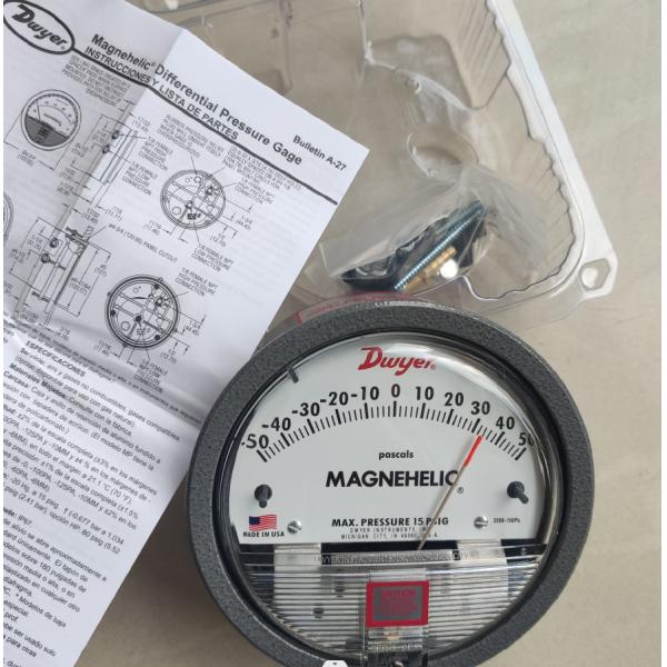 Dwyer 2300-100PA Series 2000 Differential Pressure Gage Holly Material