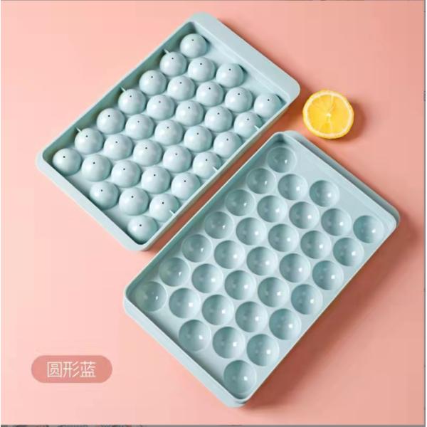 Small Ice Ball Maker Mold Three Sizes Eco-friendly Food Grade Silicone Ice Cube Tray