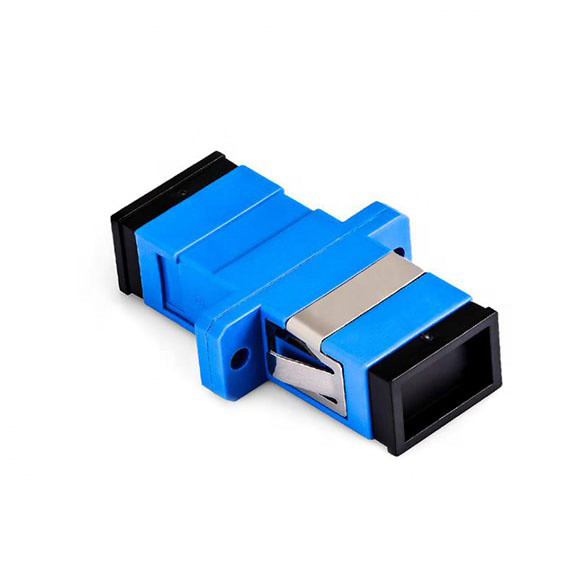 Buy 2 Port SM SX Fiber Optic Adapter SC PC Singlemode Simplex for FTTH System at wholesale prices