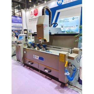3200mm Aluminium Door Window Manufacturing Machine , Cnc Drilling Milling