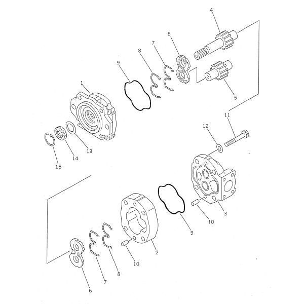 WA350-1 S/N 10001-UP (Overseas Version)