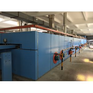 Open Width Textile Stenter Machine Drying And Sintering Nonwoven Fabric