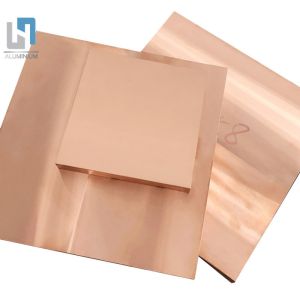 polished bright Surface Copper Metal Plates C11000 C67400 Material