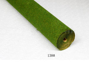 138#(yellow green) grass mat,architectural model materials,simulation turf,