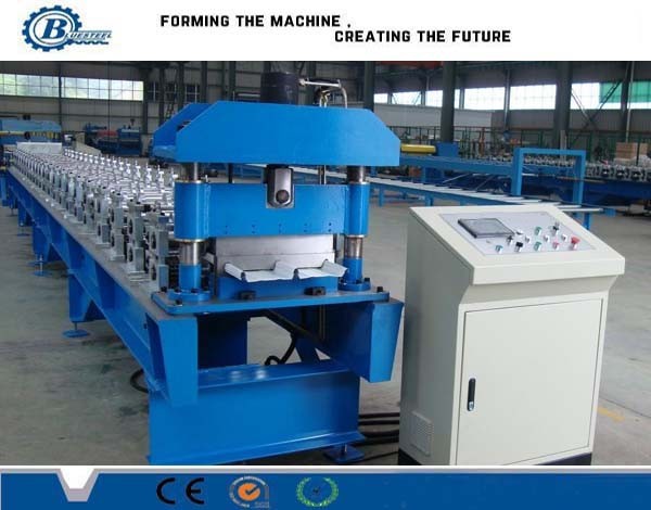 Buy Galvanized Steel Standing Seam Panel Machine With PLC Control System at wholesale prices