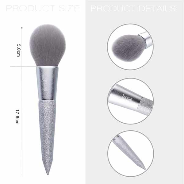 Jessup 8pcs Basic Makeup Brushes Set Faux Squirrel Hair