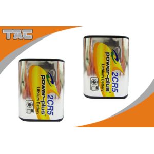 Quality Primary Lithium Li-Mn Battery 2CR5 6.0V Power Plus Brand 1400mAh for Industrial clocks for sale