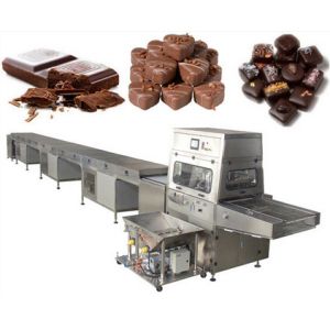 150kg Per Hour Commercial Chocolate Dipping Machine