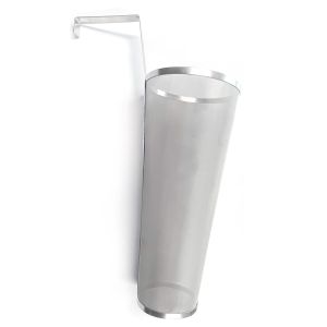 Single Hook 35cm Stainless Steel Hop Filter Mesh Tea Infuser With Handle